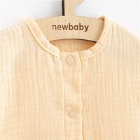 NEW BABY letní overal Leny oranžová vel. 74