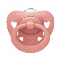 NUK šidítko Signature 0-6 m oranžová