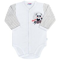 NEW BABY body celorozepínací PANDA vel. 62