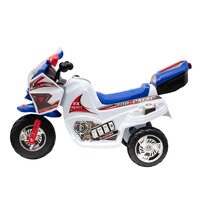 BABY MIX dětská elektrická motorka RACER bílá