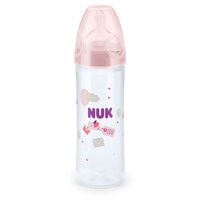 NUK kojenecká láhev LOVE 250 ml růžová