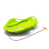 BABY MIX sáňkovací kluzák PREMIUM KOMFORT MUŠLE 80 cm zelená BABY MIX sáňkovací kluzák PREMIUM KOMFORT MUŠLE 80 cm zelená