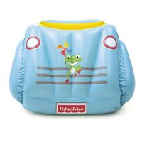 FISHER PRICE dětské nafukovací autíčko s míčky 119x79x51 cm modrá
