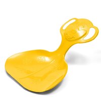 BABY MIX dětský sáňkovací kluzák COMFORT LINE M žlutá BABY MIX dětský sáňkovací kluzák COMFORT LINE M žlutá