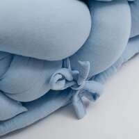 NEW BABY mušelínová dětská hrací deka modrá