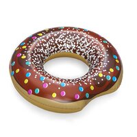 BESTWAY dětský velký nafukovací kruh DONUT 107 cm hnědá