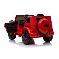 BABY MIX elektrické autíčko Mercedes-Benz G63 AMG červená