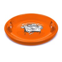 BABY MIX sáňkovací talíř 60 cm MUSIC oranžová