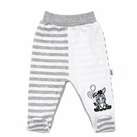 NEW BABY polodupačky ZEBRA EXCLUSIVE bílá vel. 68