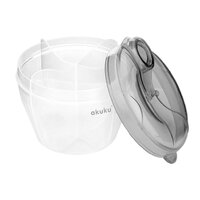 AKUKU dávkovač sušeného mléka šedá