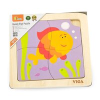 VIGA dřevěné puzzle pro nejmenší Rybka