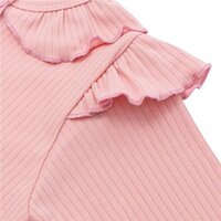 NEW BABY overal STRIPES růžová vel. 86