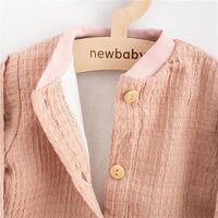 NEW BABY kabátek COMFORT CLOTHES růžová vel. 62
