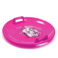 BABY MIX sáňkovací talíř 60 cm MUSIC růžová