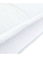 SENSILLO dětská matrace pohanka-molitan-kokos 120x60 cm LUXE bílá
