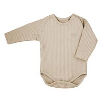 KOALA body s dlouhým rukávem Bello béžová vel. 80 KOALA body s dlouhým rukávem Bello béžová vel. 80