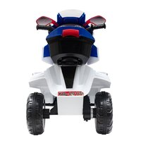 BABY MIX dětská elektrická motorka RACER bílá