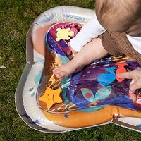 BABY ONO dětská interaktivní nafukovací vodní podložka oranžová