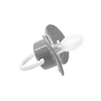 AKUKU uklidňující silikonový dudlík 6m+ Medvídek šedá