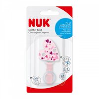 NUK stužka na šidítko růžová