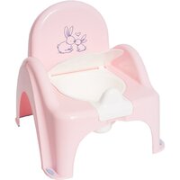 TEGA hrající dětský nočník s poklopem BUNNY růžová TEGA hrající dětský nočník s poklopem BUNNY růžová