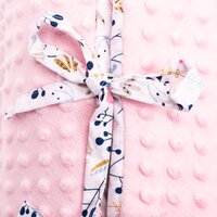 NEW BABY šněrovací zavinovačka Jeřabiny růžová