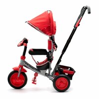 BABY MIX dětská tříkolka s LED světly LUX TRIKE růžová