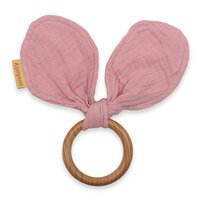 NEW BABY kousátko pro děti ouška Ears růžová