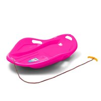 BABY MIX sáňkovací kluzák PREMIUM KOMFORT MUŠLE 80 cm růžová BABY MIX sáňkovací kluzák PREMIUM KOMFORT MUŠLE 80 cm růžová
