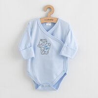 NEW BABY soupravička do porodnice Classic modrá vel. 56