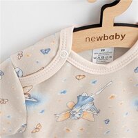 NEW BABY tričko s krátkým rukávem Víla béžová vel. 56