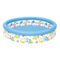 BESTWAY dětský nafukovací bazén 122x25 cm modrá BESTWAY dětský nafukovací bazén 122x25 cm modrá