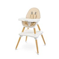 CARETERO dětská jídelní židlička TUVA béžová