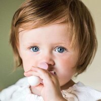 BABY ONO ergonomický příbor pro děti růžová