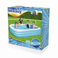 BESTWAY rodinný nafukovací bazén 305x183x56 cm modrá