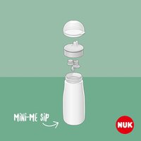 NUK dětská láhev Mini-Me Sip 300 ml béžová