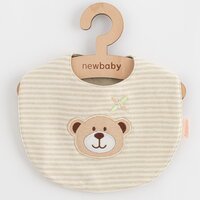 NEW BABY dárkový set z BIO bavlny béžová