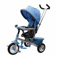 BABY MIX dětská tříkolka 3v1 TYPHOON 360° modrá
