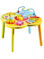 Dřevěný edukační stoleček Baby Mix Dřevěný edukační stoleček Baby Mix