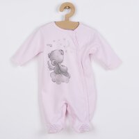 KOALA overal s čepičkou Angel růžová vel. 50