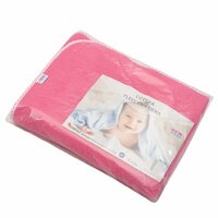 NEW BABY dětská deka HVĚZDIČKY 75x100 cm růžová