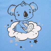 NEW BABY letní pyžamko DREAM modrá vel. 68