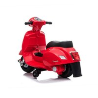 BABY MIX dětská elektrická motorka Vespa červená