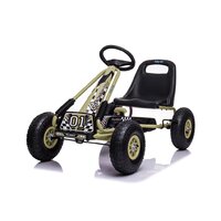 BABY MIX dětská šlapací motokára Go-kart Razor zelená