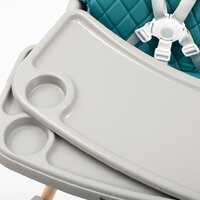 BABY MIX jídelní židlička FREJA zelená