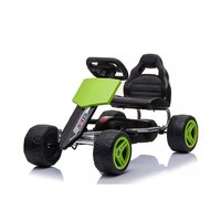 BABY MIX dětská šlapací motokára Go-kart Speedy zelená