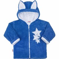 Zimní dětská mikina New Baby Ušáček modrá vel. 80 (9-12m) Zimní dětská mikina New Baby Ušáček modrá vel. 80 (9-12m)