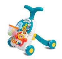 TOYZ dětské hrající edukační chodítko 2v1 Spark modrá