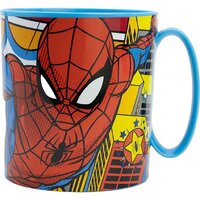 COLZANI hrníček s uchem Spiderman 350 ml modrá