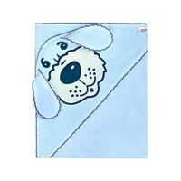 NEW BABY dětská froté osuška PEJSEK 80x80 cm modrá
